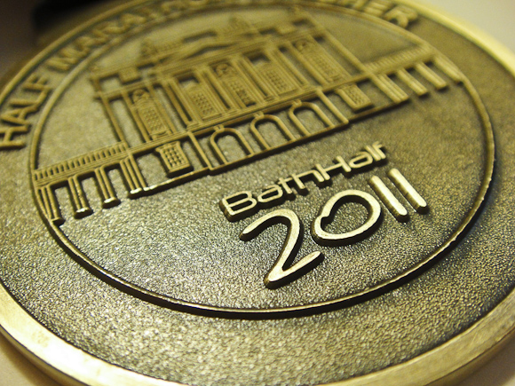 Bath Half 2011 Medal